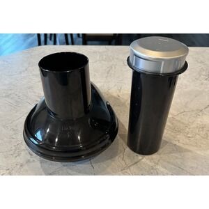 Omega Mega Mouth Fruit Vegetable Juicer BMJ330 Replacement Lid And Pusher EUC